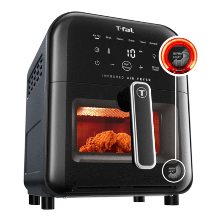 T-fal Infrared Air Fryer 7-in-1, 6L/6.3QT - Graphite