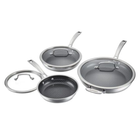 Cuisinart FusionPlus™NS Stainless 8, 10 and 12" with Covers