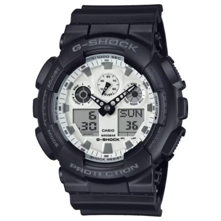 CASIO G-Shock GA-100WD-1ACR 55mm Analog Digital Watch