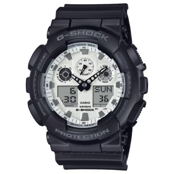 CASIO G-Shock GA-100WD-1ACR 55mm Analog Digital Watch