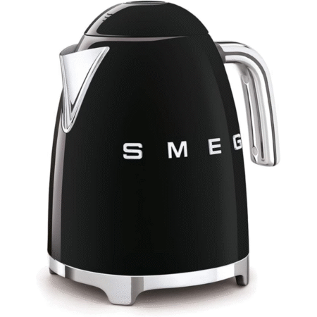 Smeg 50's Retro Style Aesthetic Electric Kettle - Black