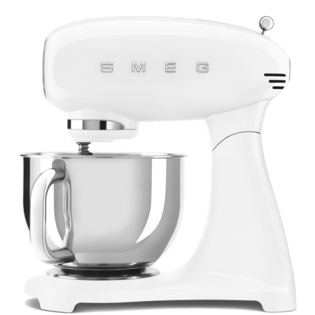 Smeg 50's Retro Style Aesthetic Stand Mixer - White