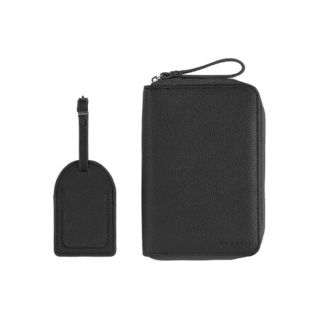 Bugatti-Passport 2 piece Gift Set-Black