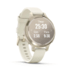 Garmin® Lily® 2 Active - Lunar Gold with Bone Silicone Band