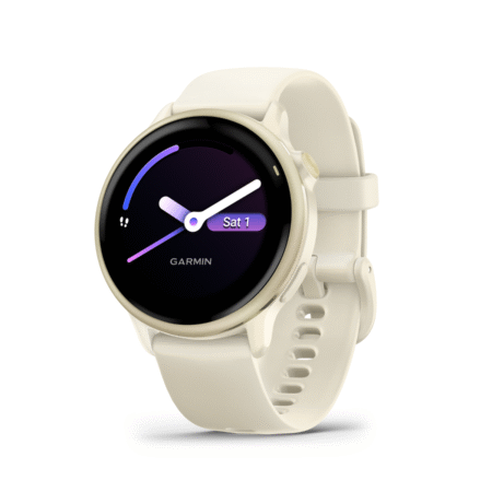 Garmin® vívoactive® 6, Lunar Gold with Bone Band