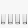 Luigi Bormioli Bach 480 ml Beverage Highball Glasses - Set of 4