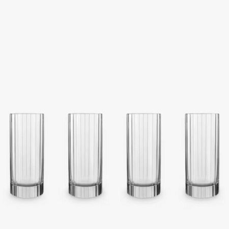 Luigi Bormioli Bach 480 ml Beverage Highball Glasses - Set of 4
