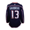 Frameworth Johnny Gaudreau Signed Jersey Blue Columbus Blue Jackets Fanatics Premium