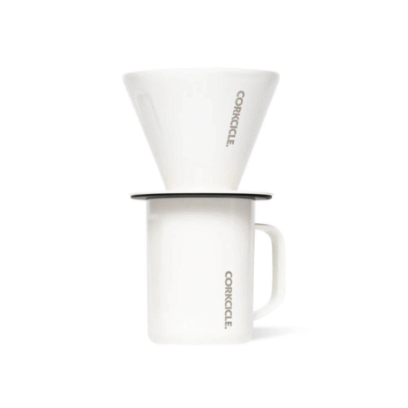 Corkcicle 16oz Coffee Pour Over Kit-OAT MILK