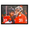 Frameworth Sidney Crosby and Carey Price Signed 20x29 Canvas Framed Dual Signed Team Canada (Limited Edition of 87)