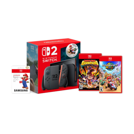 Nintendo Switch 2 Mario Kart World & Donkey Kong Bonanza Bundle