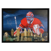 Frameworth Carey Price Signed Framed 20x29 Montreal Canadiens Skyline Canvas (Limited Edition of 131)