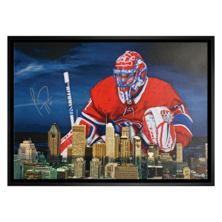 Carey Price Signed Framed 20x29 Montreal Canadiens Skyline Canvas (Limited Edition of 131)