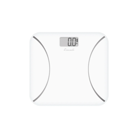 Escali Kinetic Bathroom Scale, White