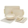 GreenPan Reserve Bakeware 7 Piece Set - Cream