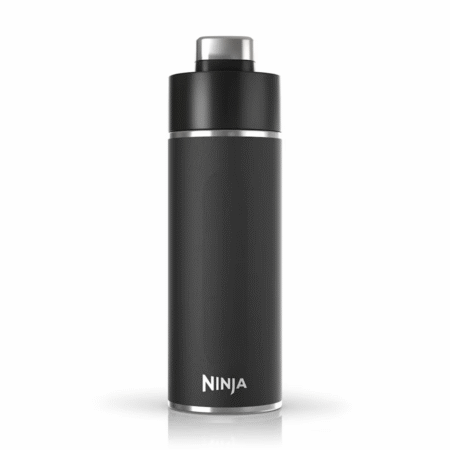 Ninja® Thirsti™ 709mL. Travel Bottle, Black