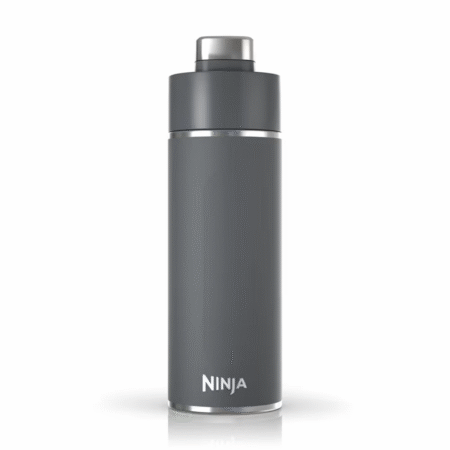 Ninja® Thirsti™ 709mL. Travel Bottle, Gray