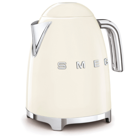 Smeg 50's Retro Style Aesthetic Electric Kettle - Cream