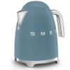 Smeg 50's Retro Style Aesthetic Electric Kettle - Storm Blue