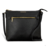 Champs Gala Colletion Leather Crossbody Bag, Black