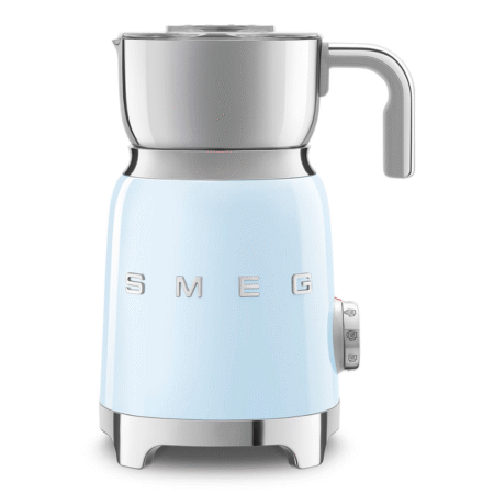 Smeg 50's Retro Style Aesthetic Milk Frother - Pastel Blue