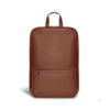 Champs Onyx Collection Leather Classic Backpack, Brown