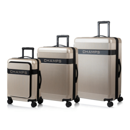 CHAMPS Onyx II 3-Piece Luggage Set - Sand