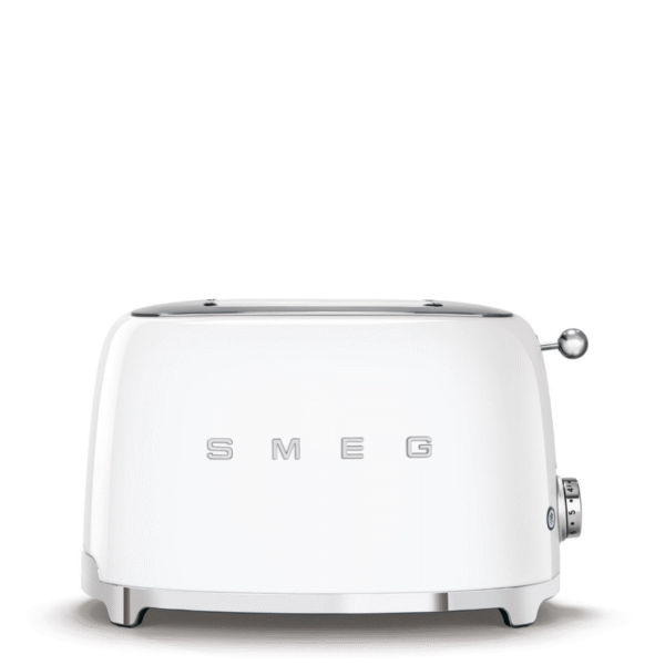Smeg 50's Retro Style Aesthetic 2-Slice Toaster - White