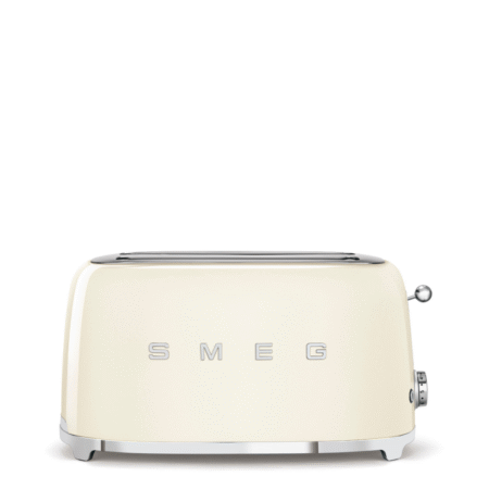 Smeg 50's Retro Style Aesthetic 4-Slice Toaster - Cream