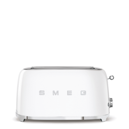 Smeg 50's Retro Style Aesthetic 4-Slice Toaster - White