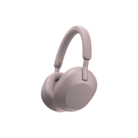 Sony WH1000XM5 Wireless Noise Canceling Over Ear Headphones - Smoky Pink