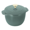 Staub 1.75L Cast Iron Rice Cocotte - Eucalyptus