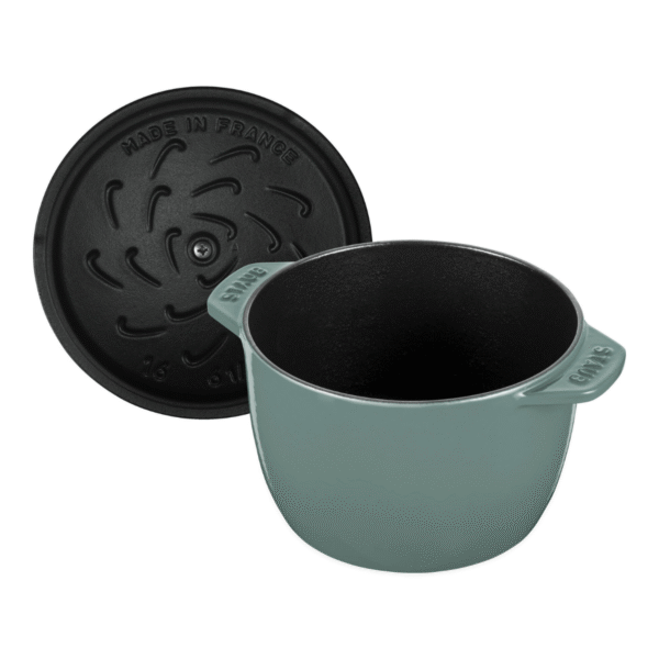 Staub 1.75L Cast Iron Rice Cocotte - Eucalyptus - Image 3