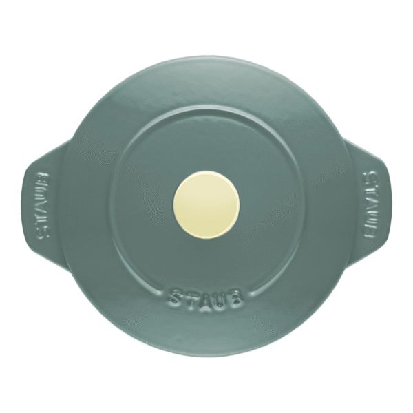 Staub 1.75L Cast Iron Rice Cocotte - Eucalyptus - Image 4