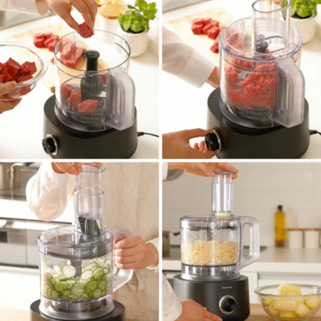 Panasonic Compact Food Processor with 5 Attachments