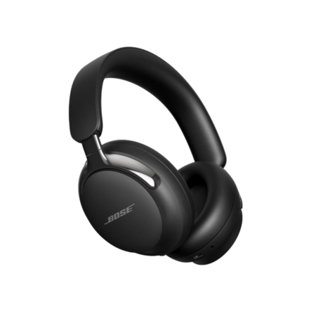 Bose QuietComfort Ultra Wireless Noise Canceling Over-Ear Headphones (Black, 2nd Gen)