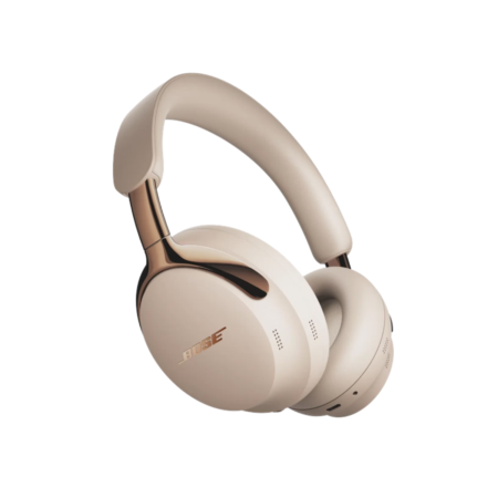 Bose QuietComfort Ultra Wireless Noise Canceling Over-Ear Headphones (Driftwood Sand, 2nd Gen)