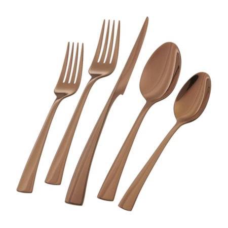 Zwilling Bellasera 20 Piece Polished Flatware Set - Rose