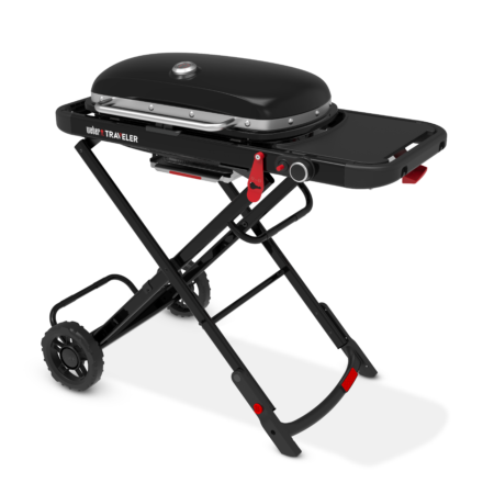 Weber Traveler Propane Gas Grill - Black