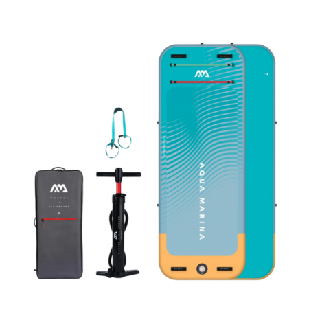 Aqua Marina PEACE 8'2" Inflatable Fitness Mat w/Carry Strap