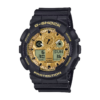 Casio® G-Shock GA-100 Series Analog-Digital Watch 55mm - Black/Gold
