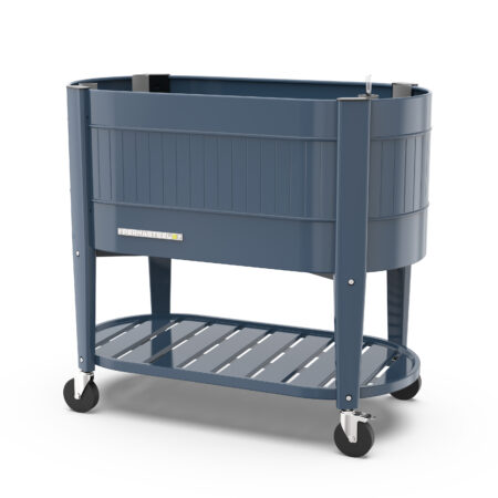 Permasteel Elevated Garden Bed with EnGrow TrueSoil™ Technology - Blue