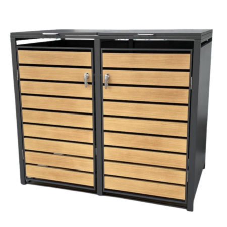 Backyard Lifestyles Refuse Double Shed