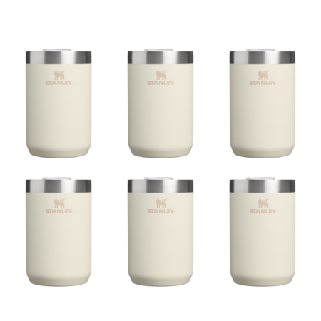Stanley Everyday Camp 12oz. Set of 6 Cups - Cream