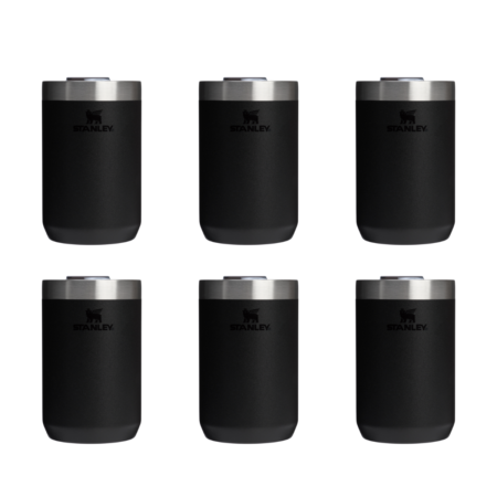 Stanley Everyday Camp 12oz. Set of 6 Cups - Black