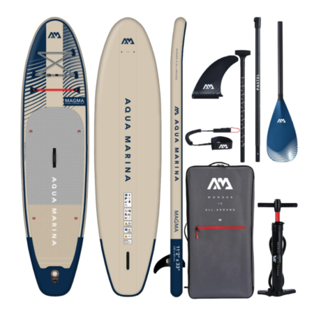 Aqua Marina MAGMA 11'2" Advanced All-Around Inflatable Stand Up Paddle Board (iSup)