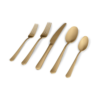 Fable Flatware Set 20pc - Matte Gold