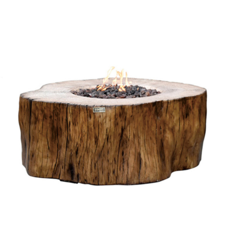 Elementi Manchester Fire Table Redwood - Propane