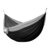 Vivere Parachute Double Hammock - Black/Grey