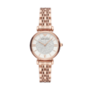 Emporio Armani Women's Two-Hand Rose Gold-Tone Steel Watch